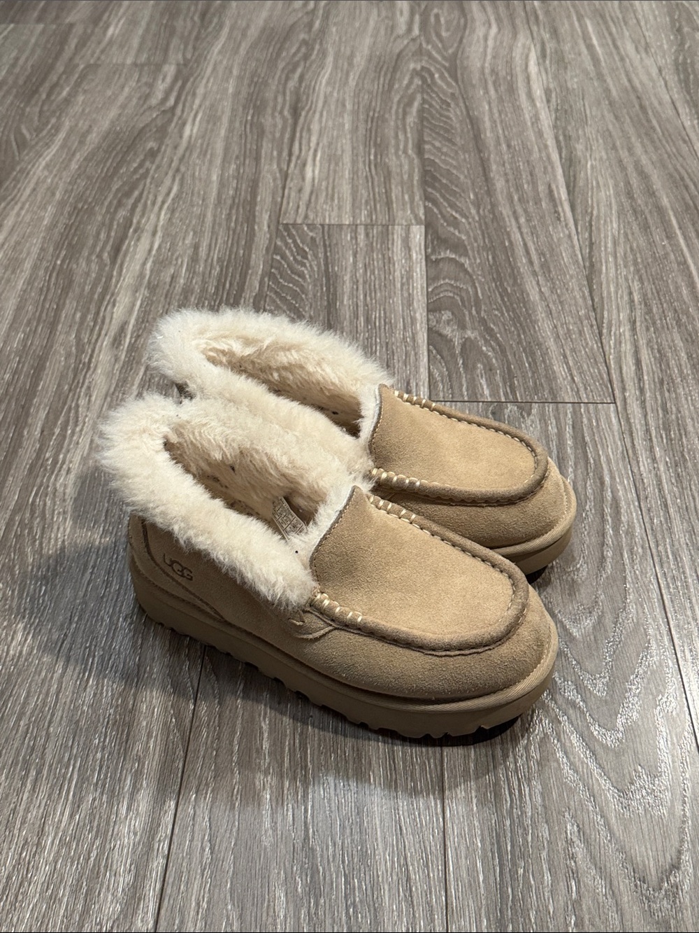 UGG platform slippers